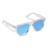 transparent blau