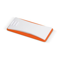 Weiss / Orange