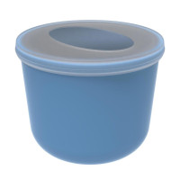 behagliches blau/transparent
