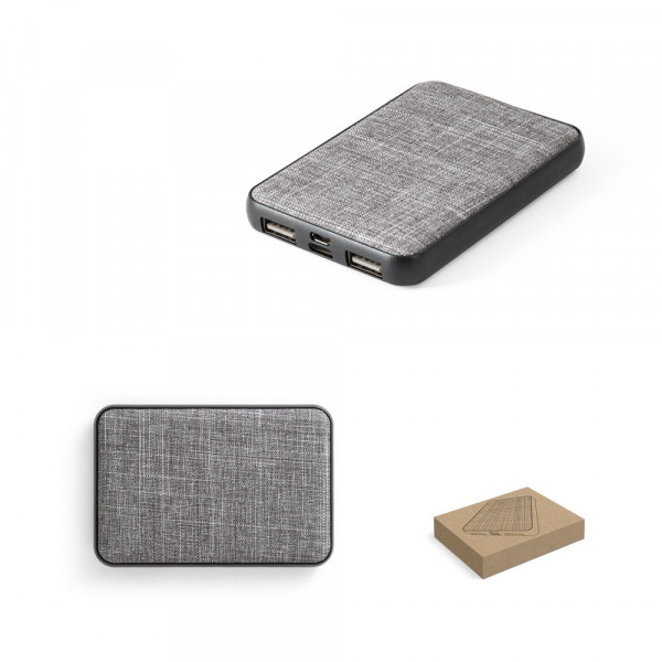 RENEWAL BATTERY. Powerbank 5'000 mAh aus Recyceltes PET (100% rPET)