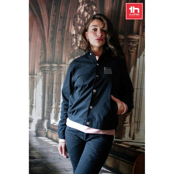 THC BRATISLAVA. Unisex-Jacke aus Baumwolle und Elastan