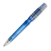 transparent blau