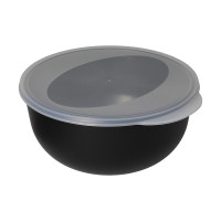 schlichtes schwarz/transparent-milchig