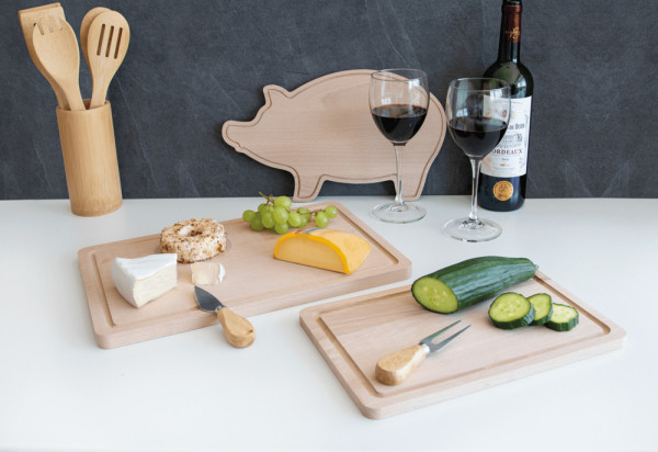 WOODEN SQUARE - Schneidebrett