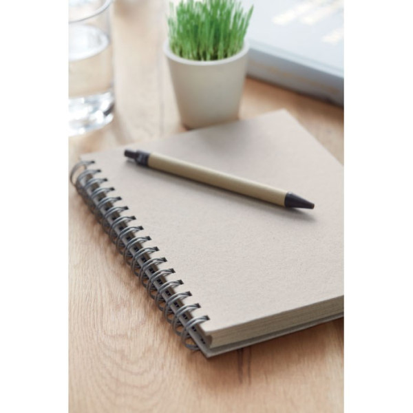 GRASS BOOK - DIN A5 Notizbuch Graspapier