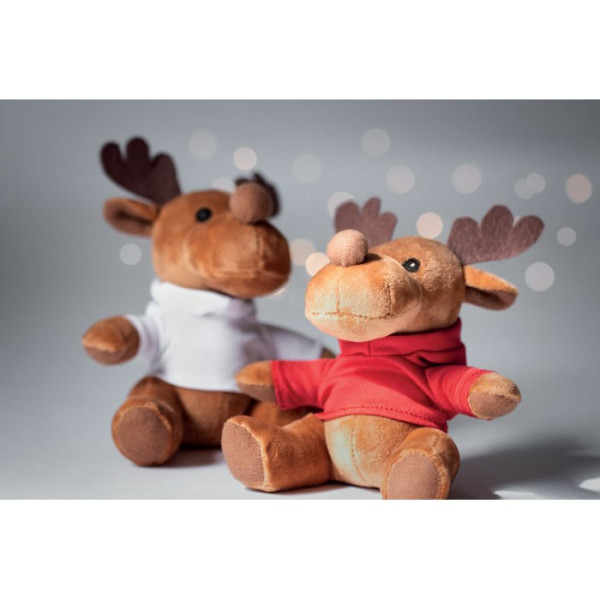 RUDOLPH - Plüsch-Rentier mit Hoody