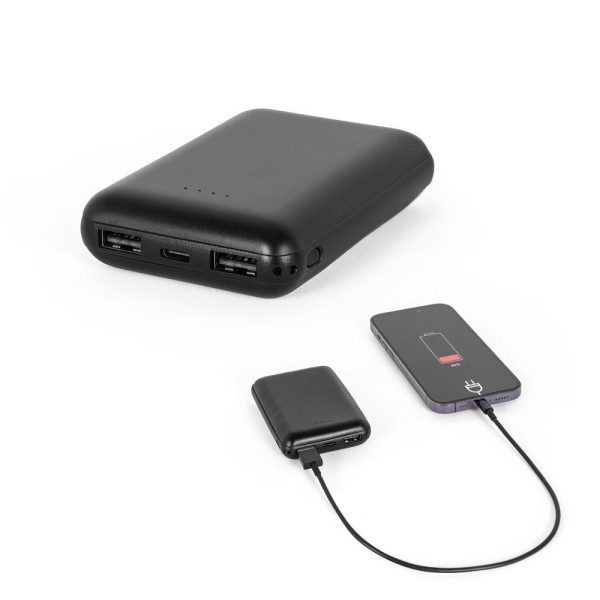 LEAKEY 8. Powerbank 8'000 mAh in recyceltem ABS (100% rABS)